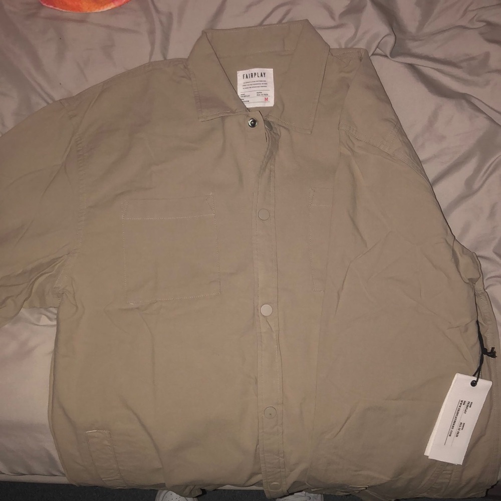 FairPlay snap button up shirt (caldera)